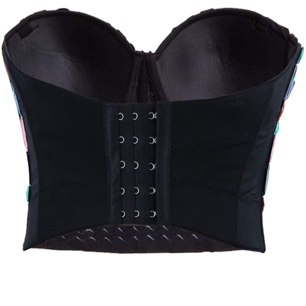Multicolor Rhinestone Bustier - Picture 4 of 5